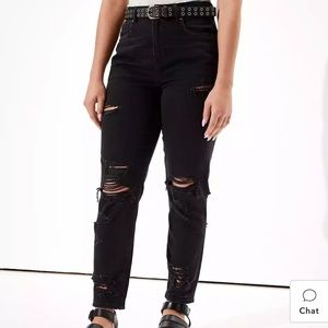Brand new American eagle curvy mom jeans with tags